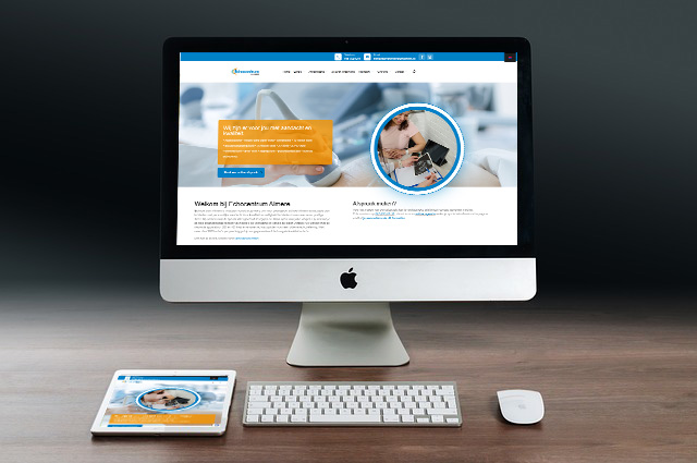 Website Echocentrum Almere, gebouwd door Websiteforyou